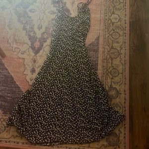 Black and white Maxi dress